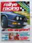 Preview: rallye racing 11/1984 BMW M535i E28 TEST,323i Hartge H26 E30