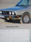 BMW 5er Reihe E28 Kalender 2022 ca. 30x40cm Format 525e Polizei,Taxi,Touring,M535i,518,524TD USA NEU