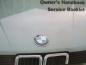 Preview: BMW 518i-535i M535i 524TD Owners Manual Englisch August 1984 NEU