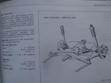 BMW 518 520i 525i 528i Owners Handbook Oktober 1981 NEU ohne Einträge