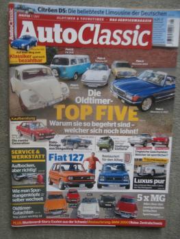 Auto Classic 1/2017 BMW 5er E28 +M5 Kaufberatung, Fiat 127,MG, Wankel Spider,NSU Sportprinz, [2066]