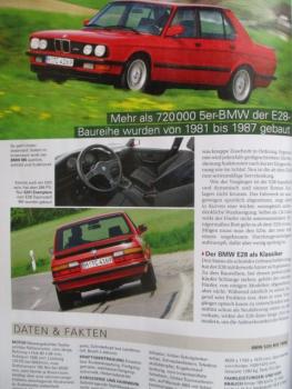 Motor Klassik Kauf-Ratger Klassische BMW +5er Reihe E28,E34,E39,E12,2002 turbo,E31,E21,E30,Z1 E23 E3,E32