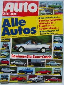 Auto Zeitung 5/1983 Alpina B9 Automatik E28,Sierra,Vitesse,205