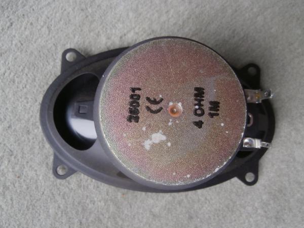 Oval Lautsprecher 4x6 Zoll 2 Wege 80 Watt NOS