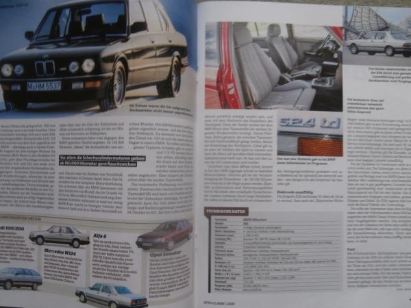 Auto Classic 1/2017 BMW 5er E28 +M5 Kaufberatung, Fiat 127,MG, Wankel Spider,NSU Sportprinz, [2066]