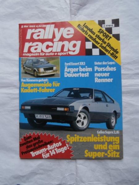 rallye racing  5/1982 Escort XR3 Dauertest,Wollstadt 535i E28