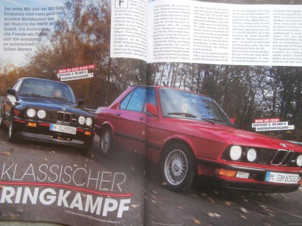 Auto Zeitung classiccars 7/2020 BMW M3 E30 vs. M5 E28, Kaufberatung Mercedes Benz 190E W201, Irmscher Omega Caravan