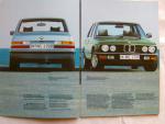 BMW 518 520i 525i 528i E28 Prospekt März 1984 Typ1 B